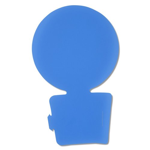 Additional Image 1 - a blue object with a white background