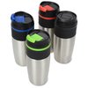 View Image 2 of 4 of Colour Ring Tumbler - 16 oz. - Closeout