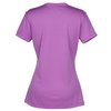 View Image 2 of 3 of Popcorn Knit Performance Tee - Ladies' - Embroidered