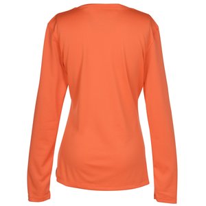 Additional Image 1 - a long sleeved orange shirt