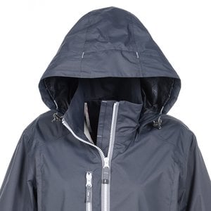 Additional Image 3 - a black jacket with a hood