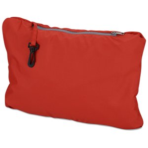 Additional Image 2 - a red pillow with a black object in the middle