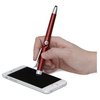 View Image 3 of 7 of Stylus Phone Stand Pen with Screen Cleaner - Closeout
