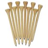 a group of golf tees