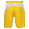 a yellow shorts with white trim