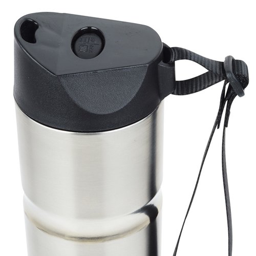 Additional Image 1 - a silver and black coffee mug
