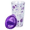 View Image 2 of 6 of Dots Double Wall Tritan Tumbler - 16 oz.