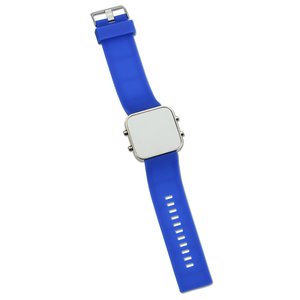 Additional Image 2 - a blue and white watch