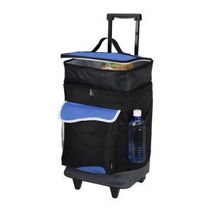 Additional Image 3 - a black and blue luggage cart