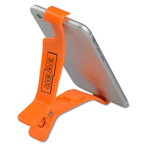 Additional Image 2 - a cell phone with a orange strap attached to it