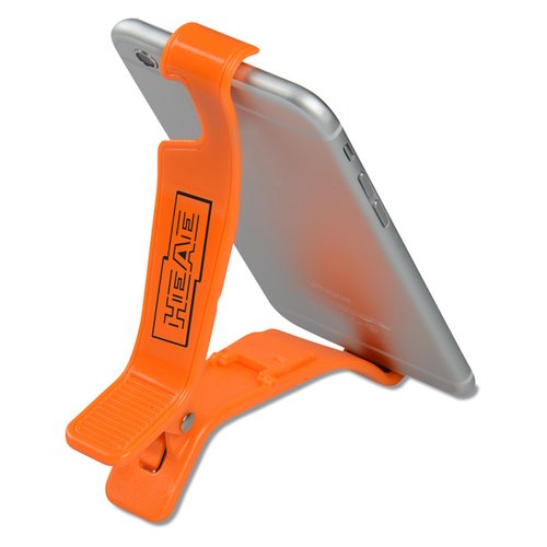 Additional Image 2 - a cell phone with a orange strap attached to it
