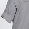 View Image 4 of 4 of Mini Check Performance Roll Sleeve Shirt - Men's