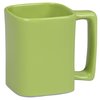 View Image 2 of 4 of Square Ceramic Mug - 10 oz. - Colours