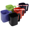 View Image 4 of 4 of Square Ceramic Mug - 10 oz. - Colours