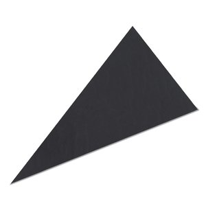 Additional Image 1 - a black triangle on a white background