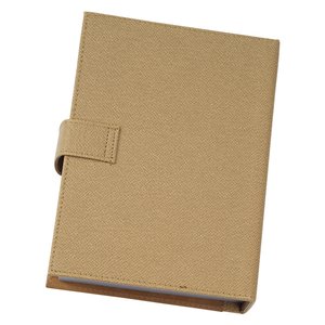 Additional Image 2 - a brown notebook with a strap