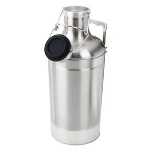 Additional Image 2 - a silver container with a black cap