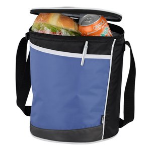Additional Image 1 - a blue and black cooler bag