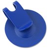 a blue suction cup holder