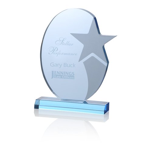 Additional Image 1 - a white and grey trophy