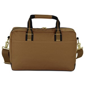 Additional Image 1 - a brown bag with black handles