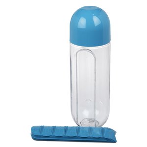 Additional Image 2 - a blue and clear plastic bottle