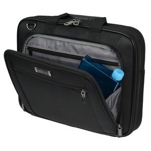 Additional Image 2 - a black briefcase with a blue object in it