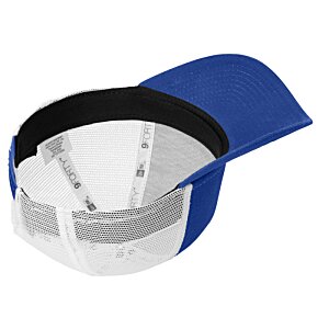 Additional Image 2 - a blue and white cap