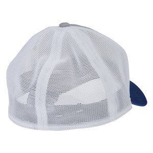 Additional Image 1 - a white hat with a blue cap