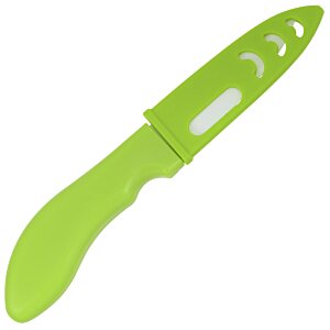 Additional Image 1 - a green knife with a white handle