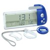 View Image 3 of 7 of Pedometer with Docking Station Clock