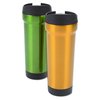 View Image 3 of 3 of Thumb Press Stainless Tumbler - 15 oz. - Closeout