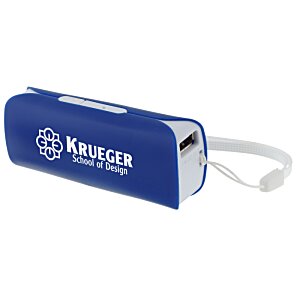 Additional Image 1 - a blue and white usb flash drive