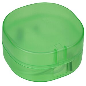 Additional Image 2 - a green plastic container with a black needle