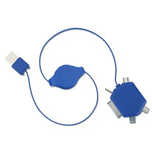 Additional Image 2 - a blue and white cable