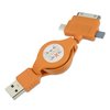 View Image 2 of 5 of Retractable Charging Cable
