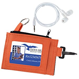 Additional Image 4 - an orange bag with a white strap