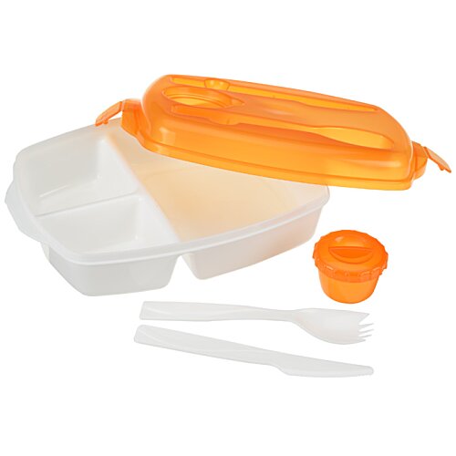Additional Image 2 - a plastic container with a lid and spoon