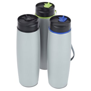 Additional Image 3 - a group of white and black water bottles