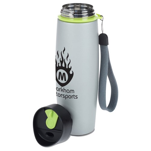 Additional Image 2 - a white and black water bottle