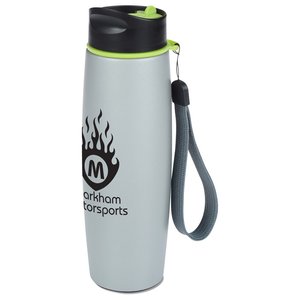 Additional Image 1 - a white and black water bottle