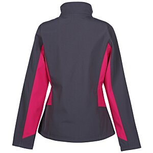 Additional Image 1 - a black and pink jacket