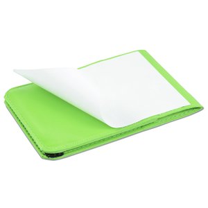 Additional Image 4 - a green folder with a white sheet