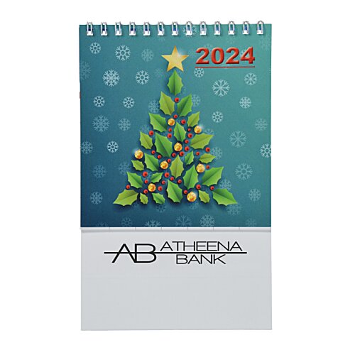 Mini Double View Desk Calendar Image 1 of 4