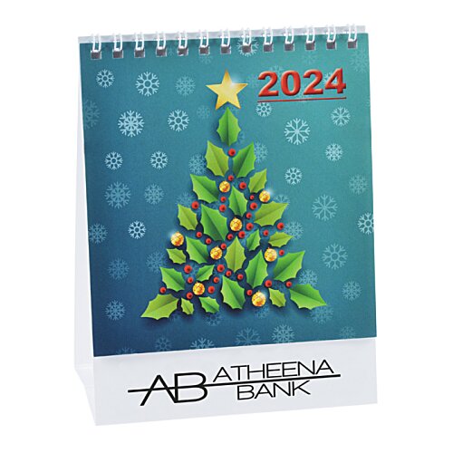 Mini Double View Desk Calendar Image 2 of 4