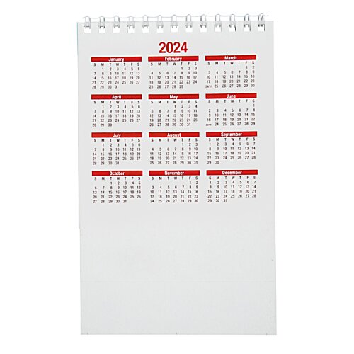 Mini Double View Desk Calendar Image 4 of 4