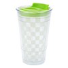View Image 3 of 3 of Checkered Colour Changing Tumbler - 16 oz. - Closeout