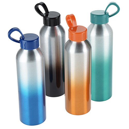 Ombre Aluminum Sport Bottle - 21 oz. Image 4 of 4