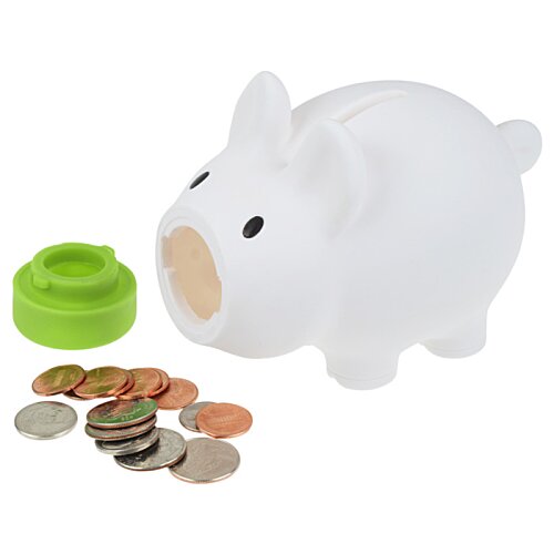 Additional Image 2 - a piggy bank next to a pile of coins