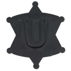 Additional Image 1 - a black star shaped badge